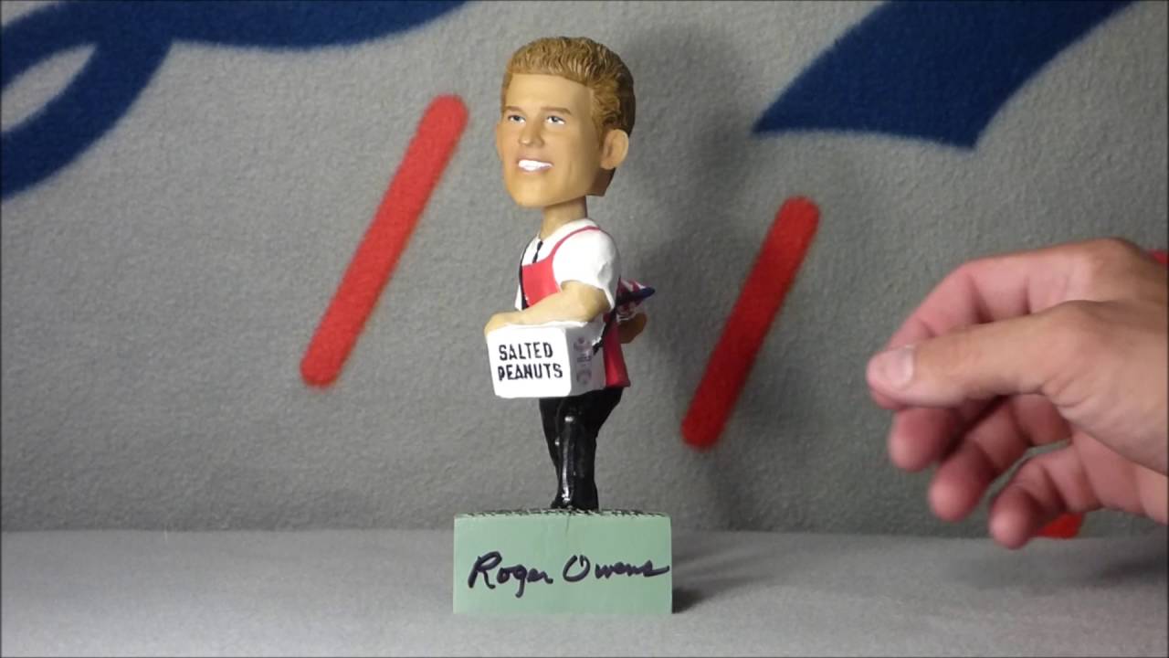 2016 Roger Owens "The Peanut Man" Bobblehead, Ultimate Pastime