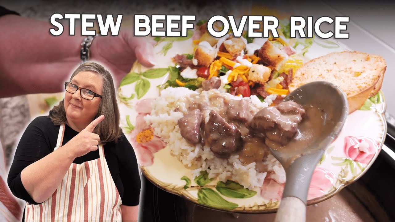 Простой рецепт тушеной говядины с рисом — простое блюдо в горшочке