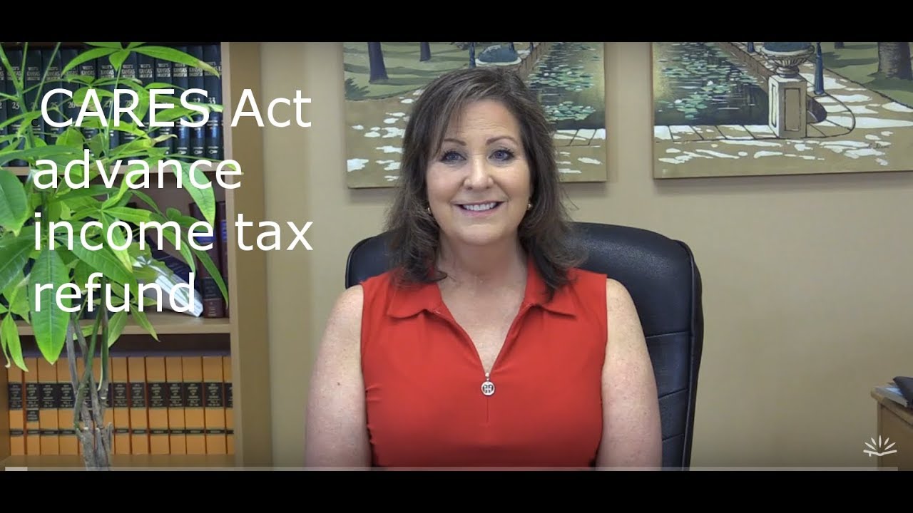 Advance Tax Refund CARES Act YouTube