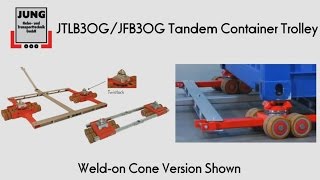 Jung JTLB30G/JFB30G Tandem Container Trolley