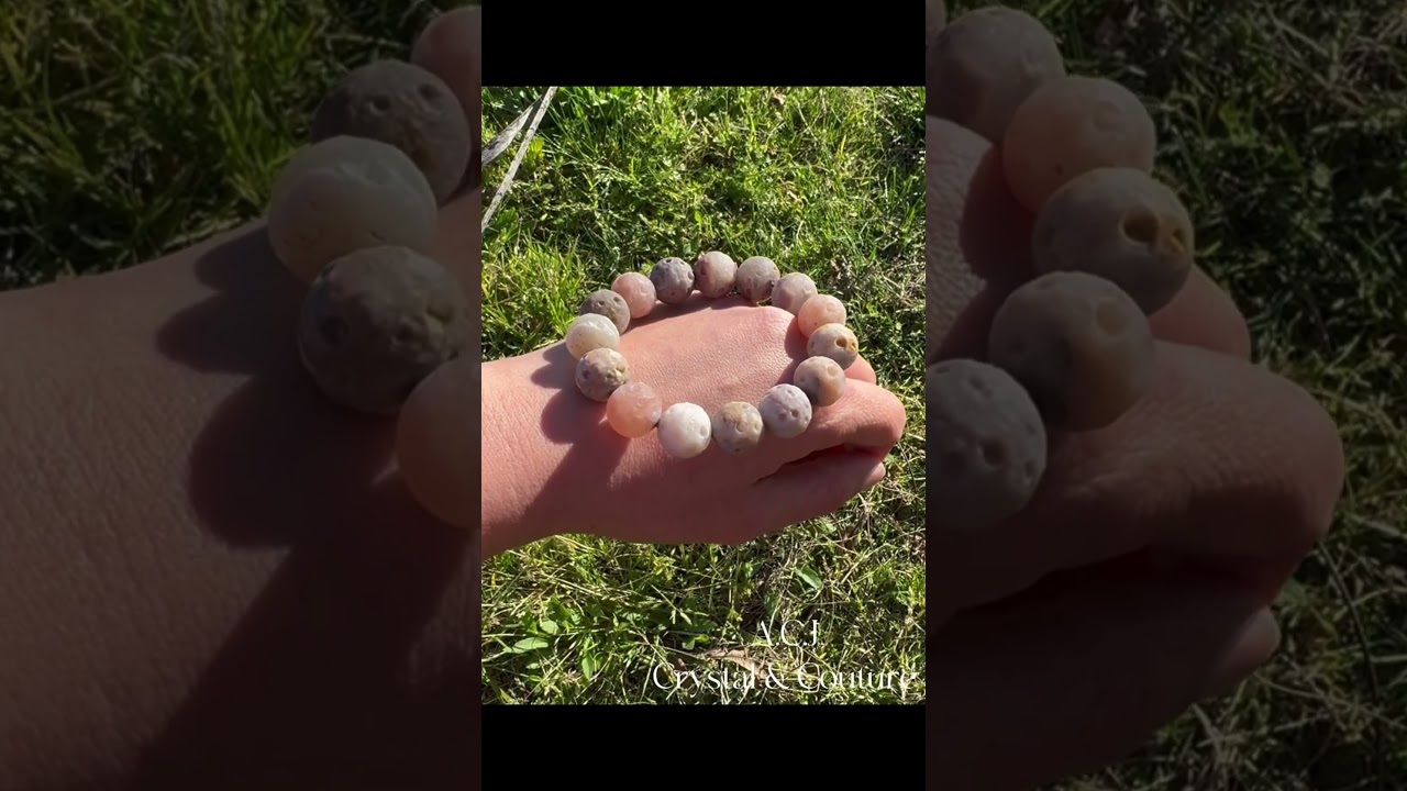 Alashan Bracelet special #crystals #agate #Meteorite