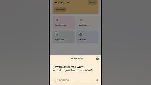 How To Add Your Fund From Your Bank Account To Barter (Flutterwave)
