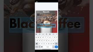 Coffee #canva #coffee #blackcoffee #canvatutorial