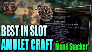 How to Craft a Perfect Mana Stacker MoM Amulet! Wealth