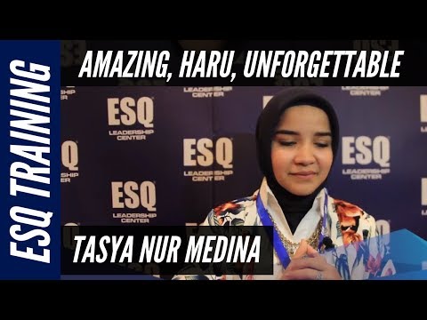 Pengalaman Tasya Nur Medina Ikut Training ESQ | Training Motivasi - Pengalaman Tasya Nur Medina Ikut Training ESQ | Training Motivasi