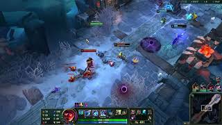 Fizz use positioning to secure Double Kill with E & Flash | League Of Legends ARAM