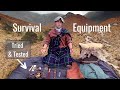 Highlander survival equipment 17th century tried and tested full rundown clothing tools pack