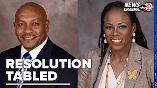 Champaign County Board Tables Ammons Resignation Resolution