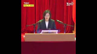 President Tsai Ingwen Expressed Gratitude To Military For Safeguarding Taiwan shorts