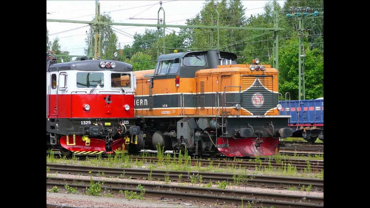 Trains trains trains Part 1 TÅGAB I Kristinehamn (Tågåkeriet i Bergslagen AB)