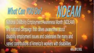 NYSID Recognizes National Disability Employment Awareness Month (NDEAM)