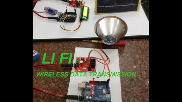 LI FI WIRELESS DATA TRANSMISSION