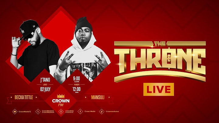 LIVE THE THRONE : BALAA TUPU MICHANO YA VINA MEZANI LEO WANA WANAJUA MNOO
