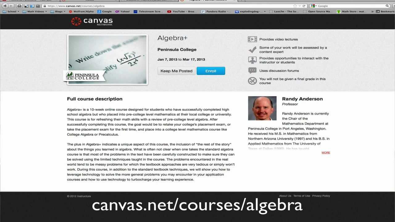 Algebra+ Course - YouTube