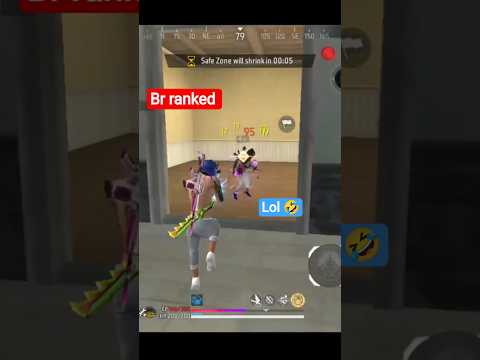 “Today I entered a crazy BR Ranked match in Free Fire!