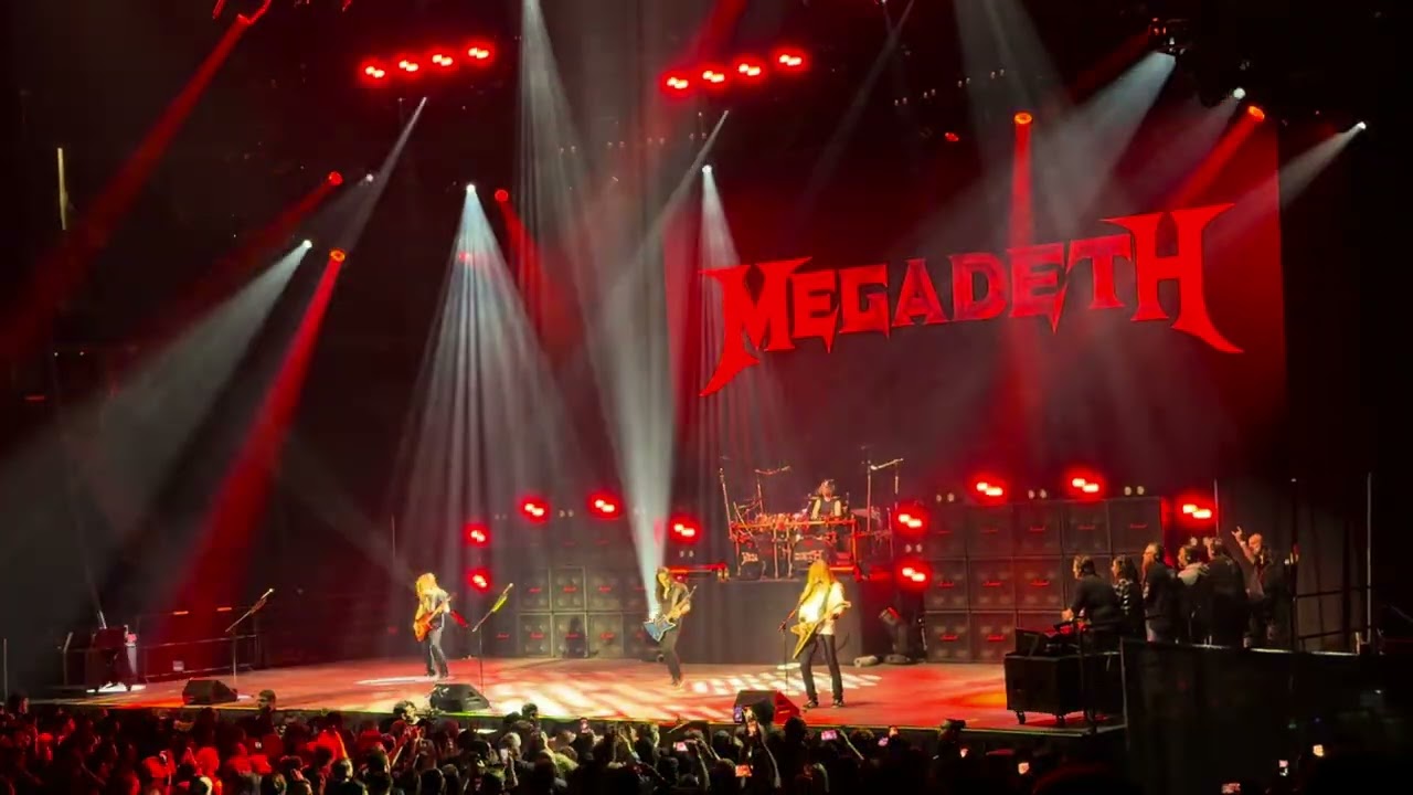 Megadeth - Hangar 18 Ottawa Canadian Tire Center 1-02-26