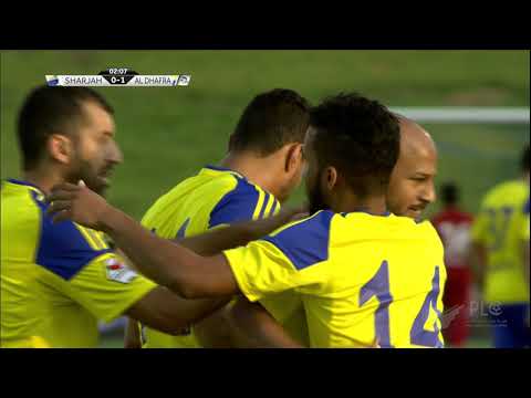 ملخص مباراة الظفرة الشارقة 2 0 دوري الخليج العربي 2017 2018   2 0  