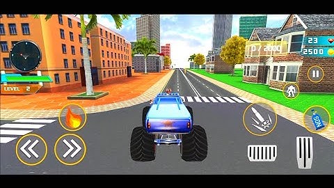 Space Robot Transport Games - Lion Robot Car Game - Android Gameplay