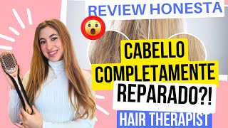 🤯ROWENTA HAIR THERAPIST Funciona? Probando el NUEVO Cepillo REPARADOR del PELO Es MAGIA o es FRAUDE