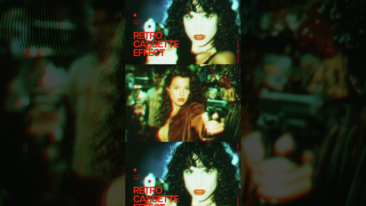 Retro VHS Tape Photo Effect Download