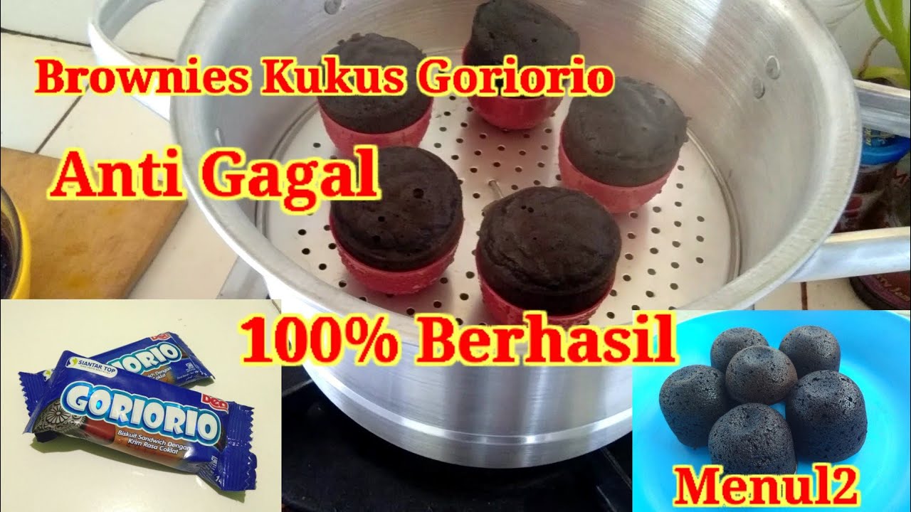 Cara Membuat Brownies Kukus Goriorio Anti Gagal YouTube
