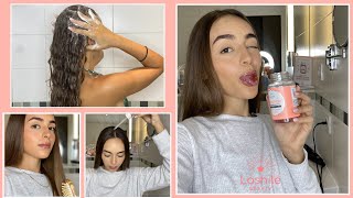 NOUVELLE ROUTINE CHEVEUX LISSES ‍♀ les soins, la pousse, faire tenir le lissage...