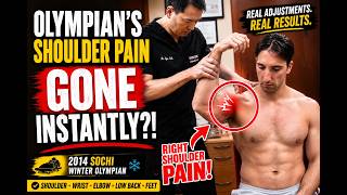Olympian’s Shoulder & Foot Pain FIXED Instantly - Gonstead Chiropractic Breakdown