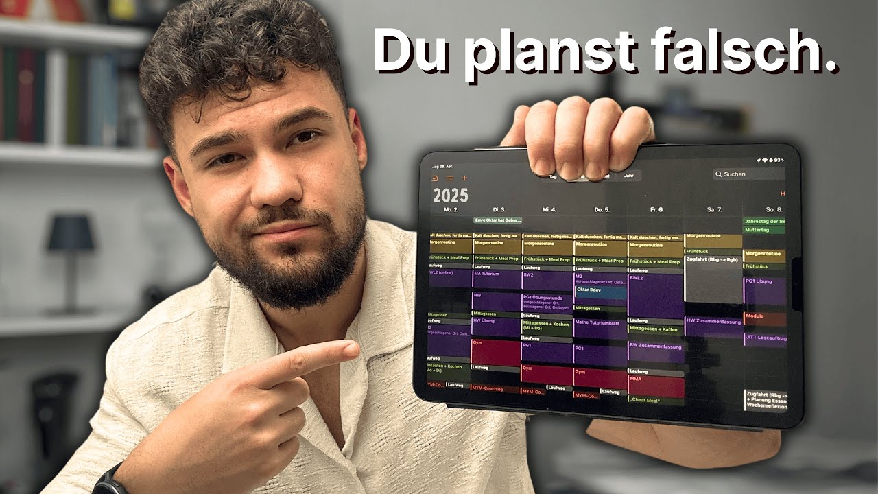 Ich Habe den Perfekten Tagesplan Erstellt (Schritt-für-Schritt ...