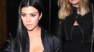 Kourtney Kardashian Suffers Wardrobe Malfunction at Kendall Jenner's Birthday Party