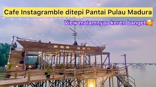 Pantai Rindu - Perahu Cinta Cafe Instagramble Dekat Jembatan Suramadu - Pulau Madura Restyshima