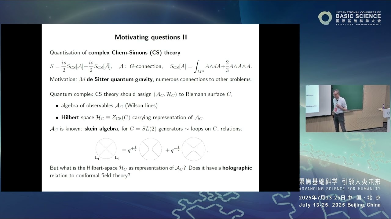 Joerg Teschner: (Quantum) Analytic Langlands correspondence, Complex Chern-Simons... 