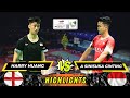 Badminton siniksuka ginting vs harry huang thomas cup 2024