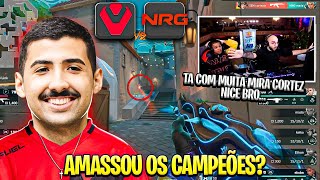 CORTEZIA ENFRENTOU OS CAMPEÕES MUNDIAIS DE VALORANT E SURPREENDEU TODO MUNDO!!! (SEN vs NRG)