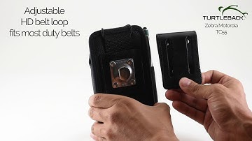 Zebra Motorola TC55 Mobile Computer Nylon Case with 2 Belt Clips