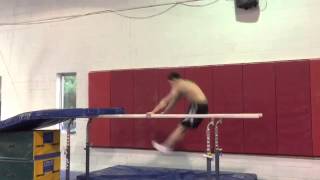 Evan Hymanson Peach Half-Turn Training Parallel Bars