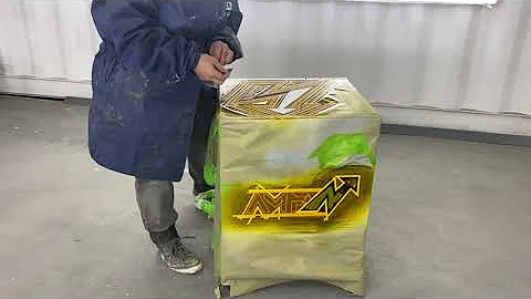 Theresa Contreras' Custom Painted AMP Mobile Phase...