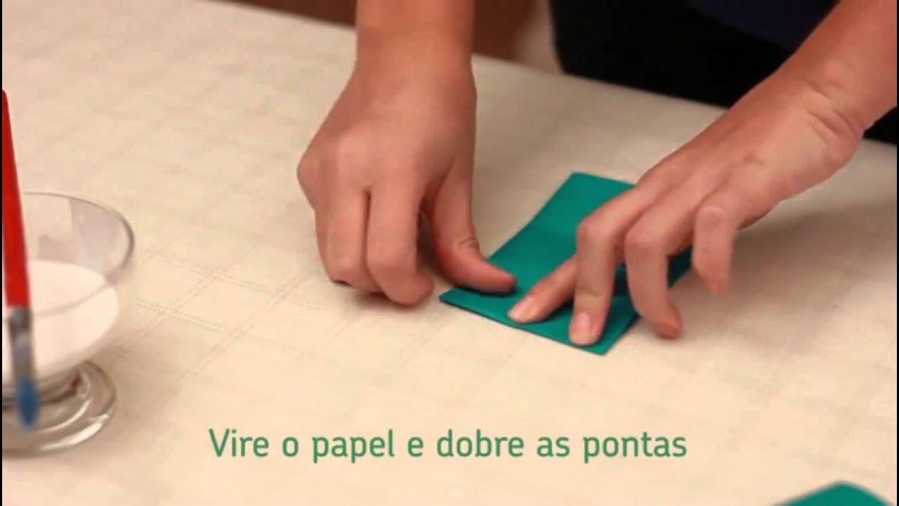 Porta Lápis Feito De Origami Técnicas Passo A Passo