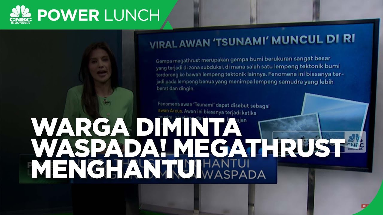 Megathrust Menghantui, Warga RI Diminta Waspada