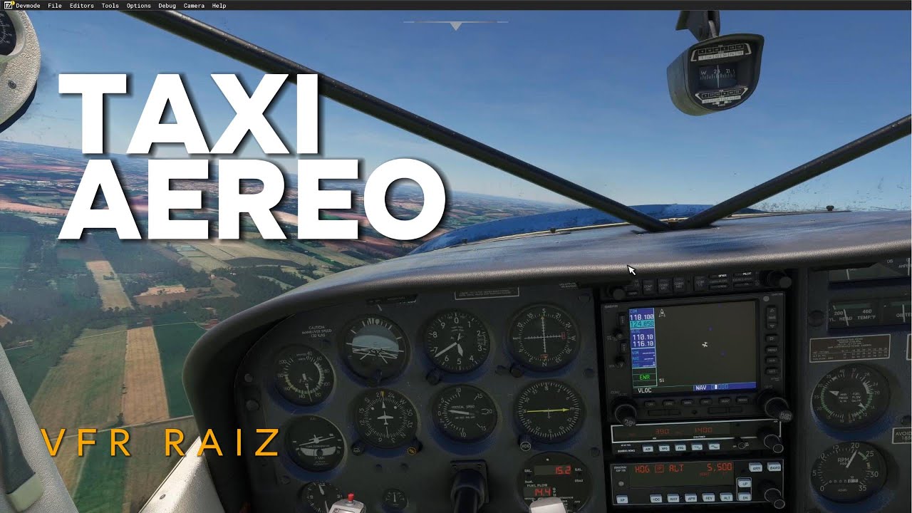 TRANSPORTE AEREO VOANDO VFR RAIZ NA TERMINAL LONDRINA 