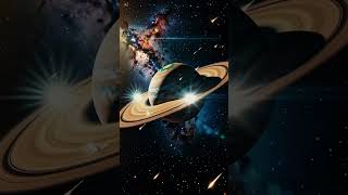 ☄️ Imagine a Massive Meteor Shower in Space | Cinematic Sci-Fi Experience #Shorts