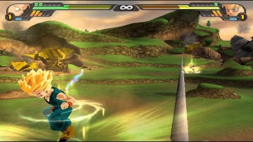 Trunks SSJ vs Goten SSJ DBZ Budokai Tenkaichi 3