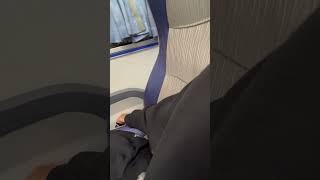 Adjust the seat on bus👉💺😴 #adjust #seat #bus
