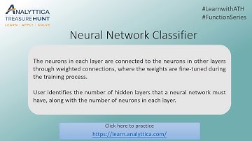 What is Neural Network Classifier (Video)?