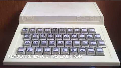 PZ-80 Sinclair ZX80 Clone
