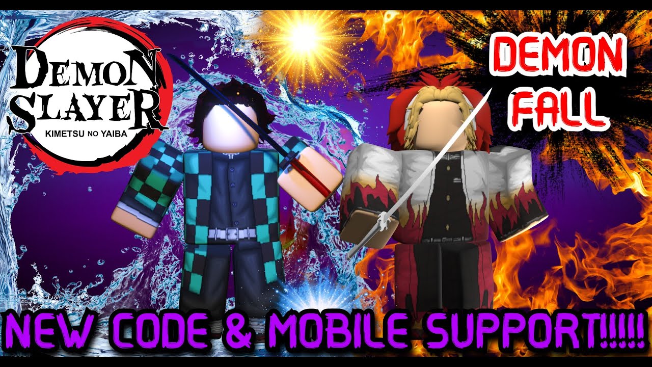 DEMON FALL- NEW CODE & MOBILE SUPPORT IS FINALLY HERE/FIGHTING THE GREEN  DEMON!!! 