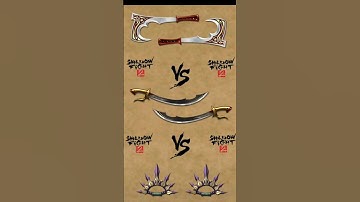 WHICH ONE IS THE BEST 🤔 ( COMMENT ) | Shadow fight 2 edit #shadowfight2 #shorts #edit