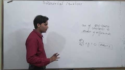 The number of arbitrary constants in the general solution of a differential equation of fourth