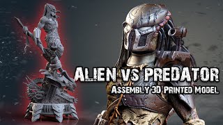 How to Print and Assembly 3D Prints - ALIEN vs. PREDATOR