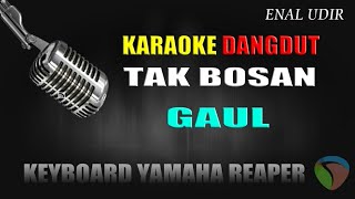 Karaoke Dangdut Tak Bosan - Gaul || Cipt B.Makayock