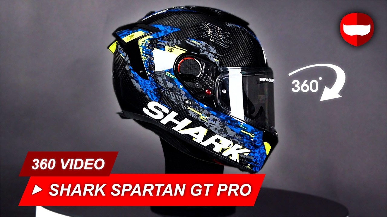 Shark Spartan GT Pro Carbon Speed-Vib DAB - Showcase - YouTube